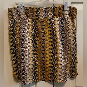 Earthbound Trading Co. tribal print skirt